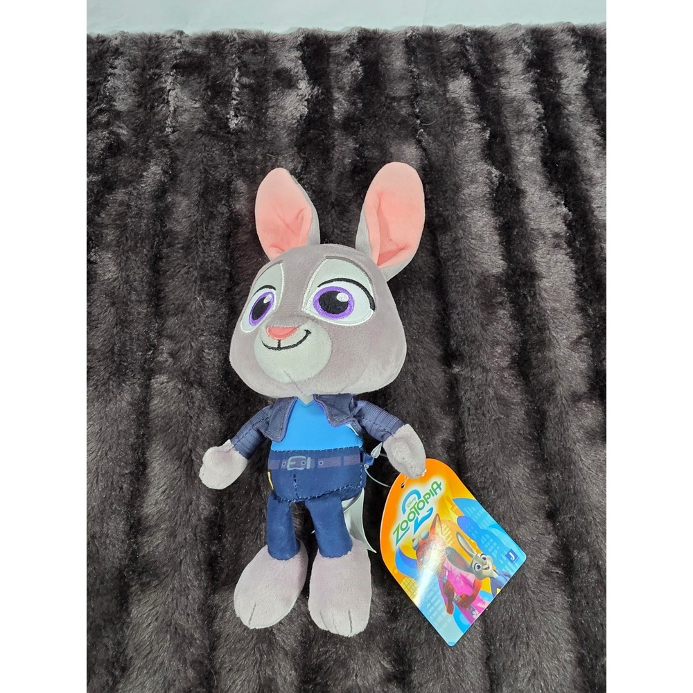Disney Zootopia Judy Hopps Plush Stuffed Animal Jazwares Police Uniform NWT